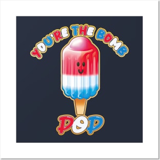 You're the Bomb, Pop! Kawaii Ice Cream Bar Posters and Art